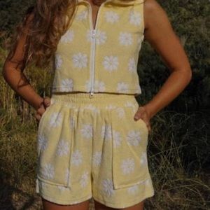 Yllw The Label Jette Zip Vest Set